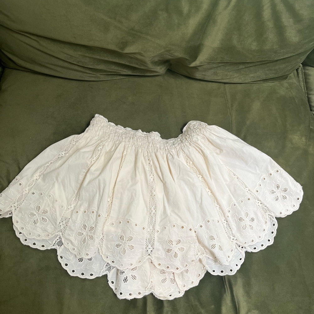 Zara Embroidered Shorts